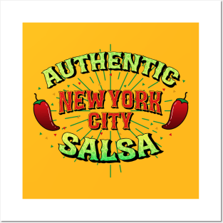 New York City Salsa Posters and Art